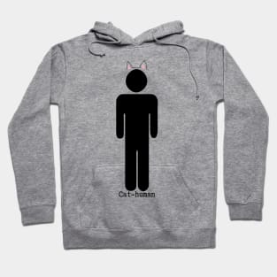 Cat-human | Funny cat teacher Hoodie